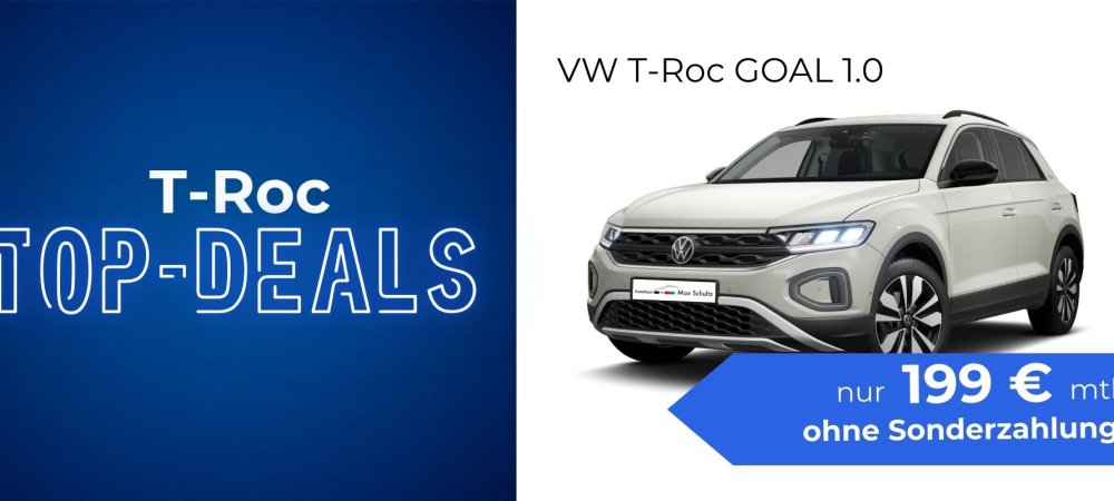 VW T-Roc GOAL 1.0 l TSI